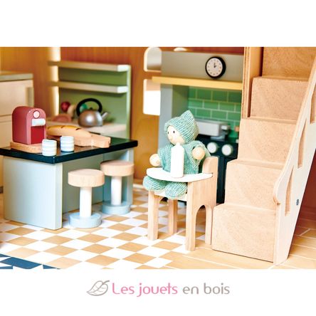 Cucina per casa delle bambole TL8153 Tender Leaf Toys 2