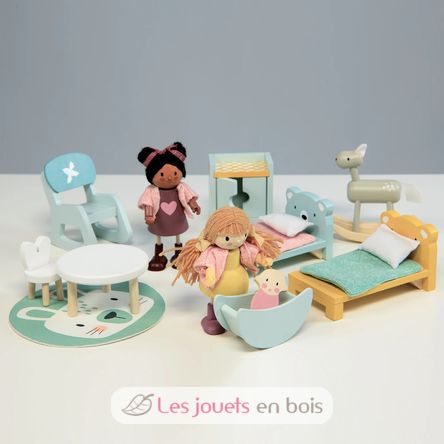 Cameretta per bambini per casa delle bambole TL8155 Tender Leaf Toys 2