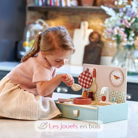 Cucina pieghevole in legno TL8201 Tender Leaf Toys 4