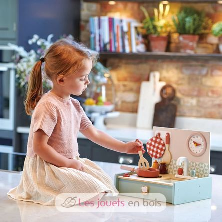 Cucina pieghevole in legno TL8201 Tender Leaf Toys 5
