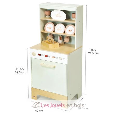 Credenza e lavastoviglie in legno TL8210 Tender Leaf Toys 5