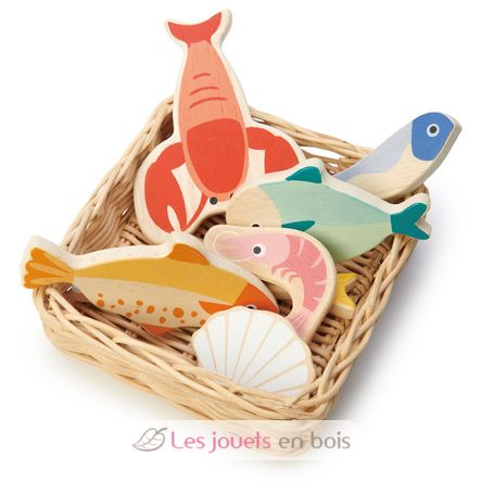 Cestino di frutti di mare TL8289 Tender Leaf Toys 1