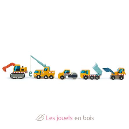 Set di veicoli da costruzione TL8355 Tender Leaf Toys 3