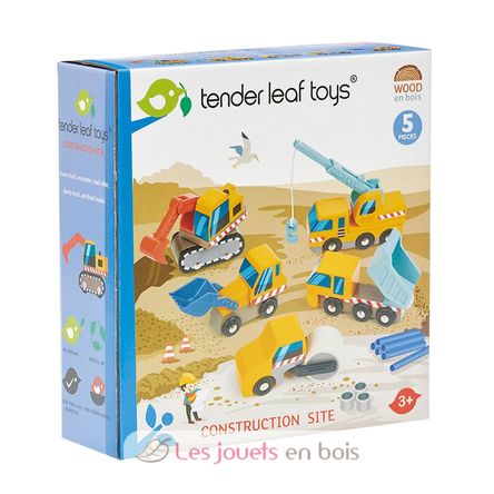 Set di veicoli da costruzione TL8355 Tender Leaf Toys 5