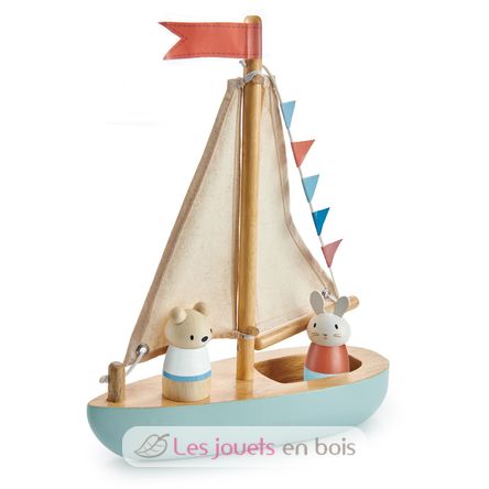 Barca a vela TL8382 Tender Leaf Toys 3