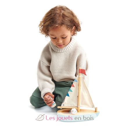 Barca a vela TL8382 Tender Leaf Toys 5