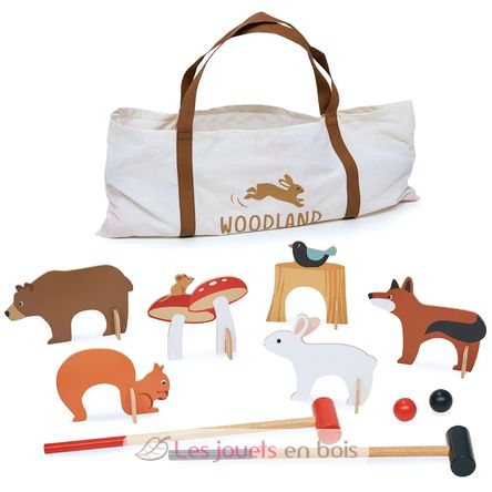 Set da croquet in legno Foresta TL8622 Tender Leaf Toys 1