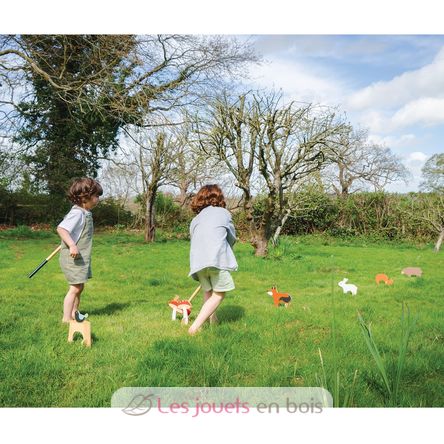 Set da croquet in legno Foresta TL8622 Tender Leaf Toys 7