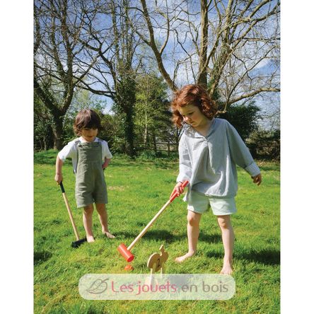 Set da croquet in legno Foresta TL8622 Tender Leaf Toys 8