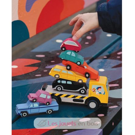 Macchinine da impilare TL8663 Tender Leaf Toys 7