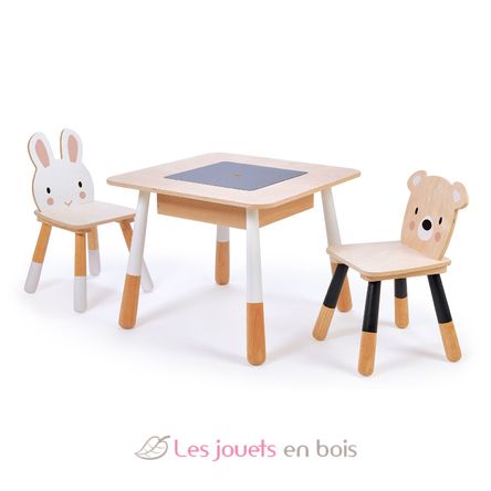 Tavolo e sedie per bambini Forest - Tender Leaf Toys TL8801