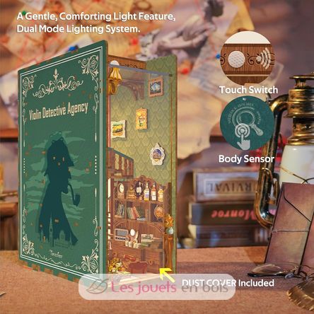 Book Nook Agenzia Investigativa Violin T-TQ117 Tonecheer 6