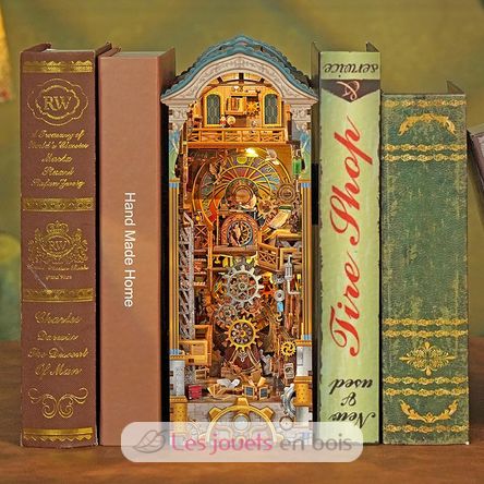 Book Nook Torre dell'orologio T-TQ136 Tonecheer 6