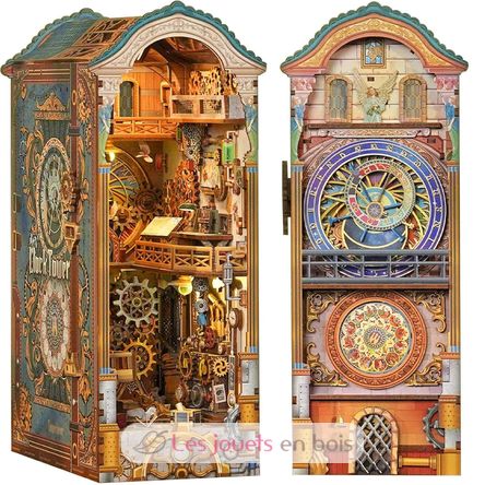 Book Nook Torre dell'orologio T-TQ136 Tonecheer 1