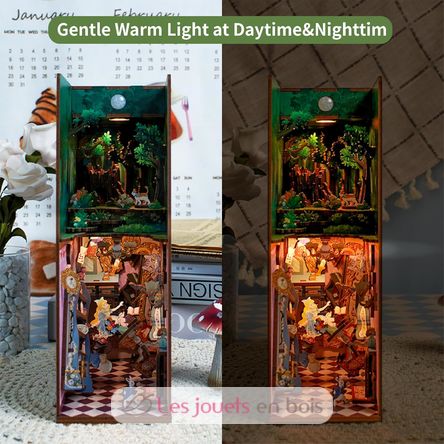 Book Nook Alice nel paese delle meraviglie T-TQ128 Tonecheer 5