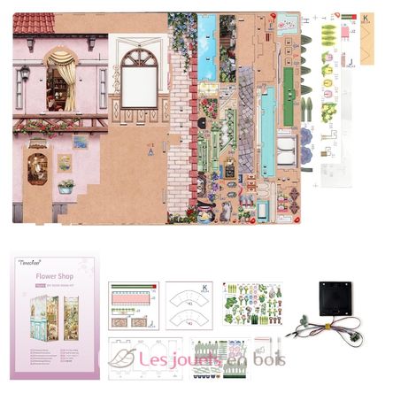 Book Nook Fiorista T-TQ141 Tonecheer 7