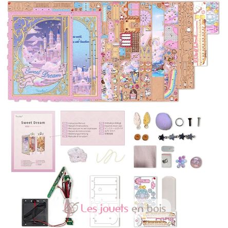 Book Nook Sogni d'oro T-TQ145 Tonecheer 8