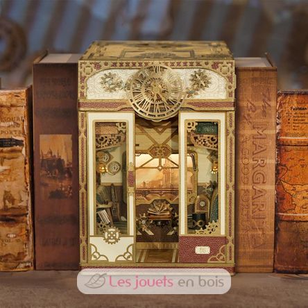 Book Nook Infinity Train Fantasia di vapore T-TQ442 Tonecheer 2