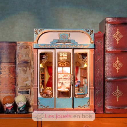 Book Nook Infinity Train Viaggiare in Europa T-TQ443 Tonecheer 2