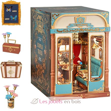 Book Nook Infinity Train Viaggiare in Europa T-TQ443 Tonecheer 1