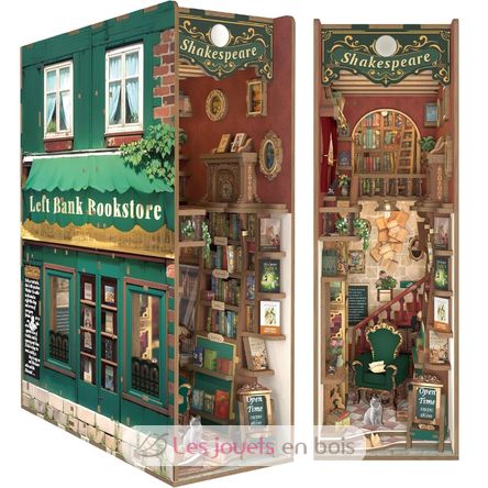 Book Nook Libreria della riva sinistra T-TQ140 Tonecheer 1
