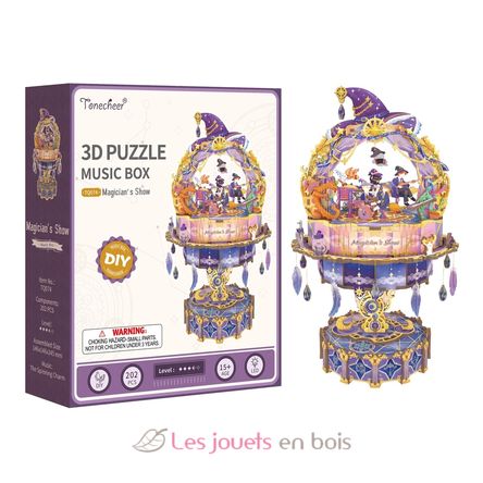 Puzzle 3D Carillon Spettacolo di mago T-TQ074 Tonecheer 7