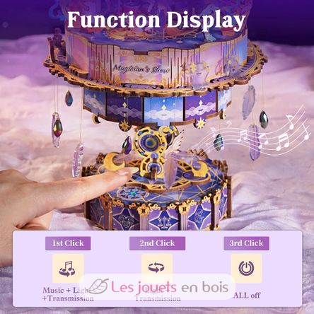 Puzzle 3D Carillon Spettacolo di mago T-TQ074 Tonecheer 3