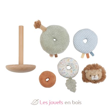 Torre ad anelli impilabili Safari Friends LD8322 Little Dutch 3
