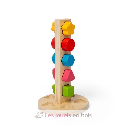 Torre di viti e dadi BJ37002 Bigjigs Toys 3
