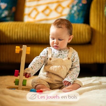 Torre di viti e dadi BJ37002 Bigjigs Toys 8