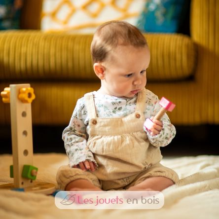 Torre di viti e dadi BJ37002 Bigjigs Toys 6