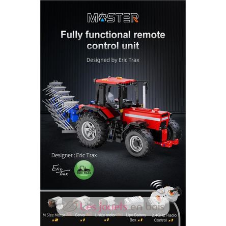 Trattore agricolo 1675 pezzi C61052W CaDA 6