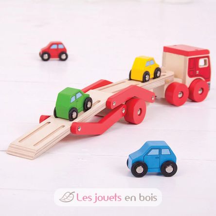 Camion da trasporto BJ797 Bigjigs Toys 7