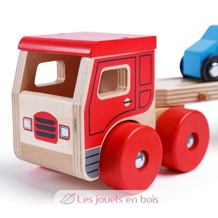 Camion da trasporto BJ797 Bigjigs Toys 5