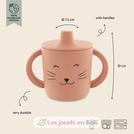 Tazza con beccuccio in silicone Mrs Cat TX-96-424 Trixie 2