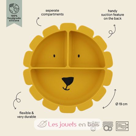 Piatto diviso in silicone Mr Lion TX-96-429 Trixie 3