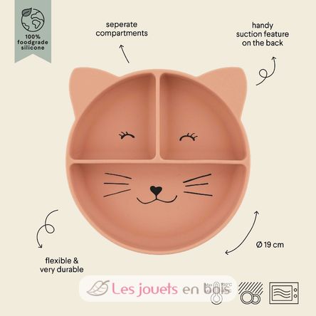 Piatto diviso in silicone Mrs Cat TX-96-451 Trixie 3