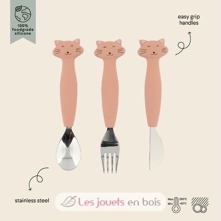 Set di posate in silicone Mrs Cat TX-96-454 Trixie 3