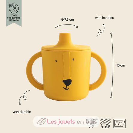 Tazza con beccuccio in silicone Mr Lion TX-96-632 Trixie 2