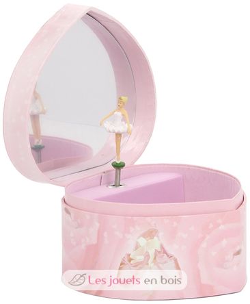 Grand Coeur Musical Ballerine Rose TR-S30974 Trousselier 1