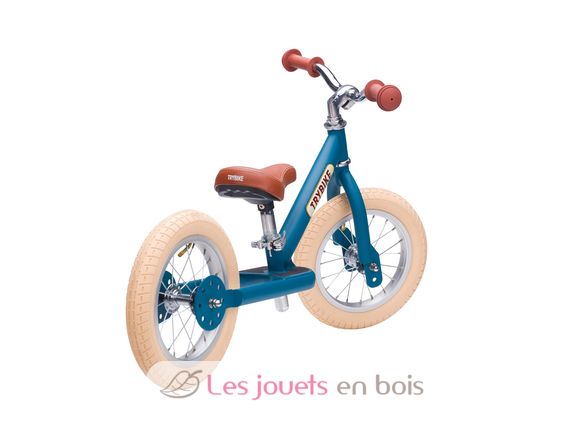 Bici senza pedali 2 in 1 blu opaco TBS-3-BLUM-VIN Trybike 6
