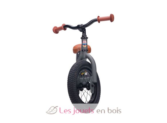 Bici senza pedali in acciaio grigio opaco TBS-2-ANTM Trybike 3