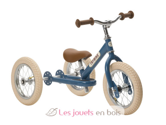 Trybike Draisienne 2 in 1 blu petrolio TBS-3-VIN-BLUE Trybike 1