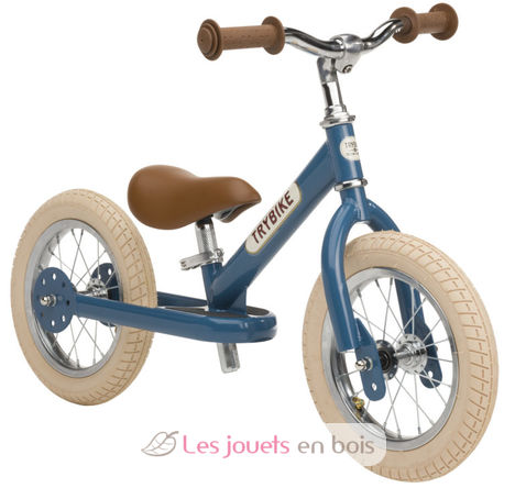 Trybike Draisienne 2 in 1 blu petrolio TBS-3-VIN-BLUE Trybike 4