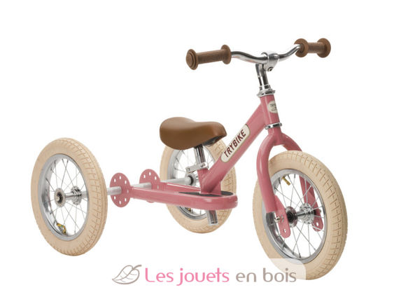 Trybike Draisienne 2 in 1 rosa TBS-3-VIN-PINK Trybike 1