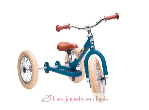 Bici senza pedali 2 in 1 blu opaco TBS-3-BLUM-VIN Trybike 2