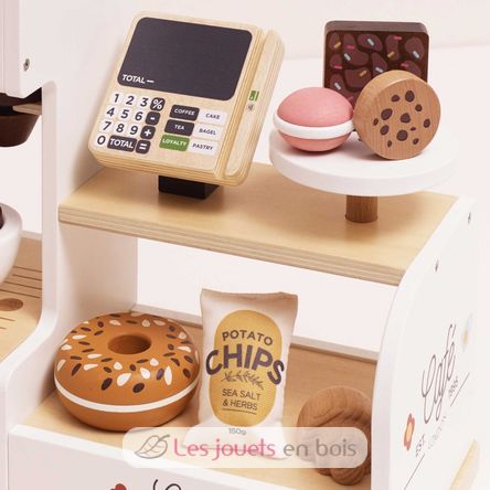 Negozio di caffè in legno TV3004 Le Toy Van 2