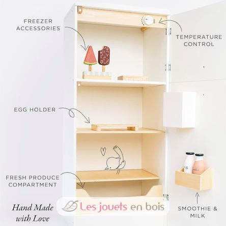 Frigo-congelatore in legno TV348 Le Toy Van 3