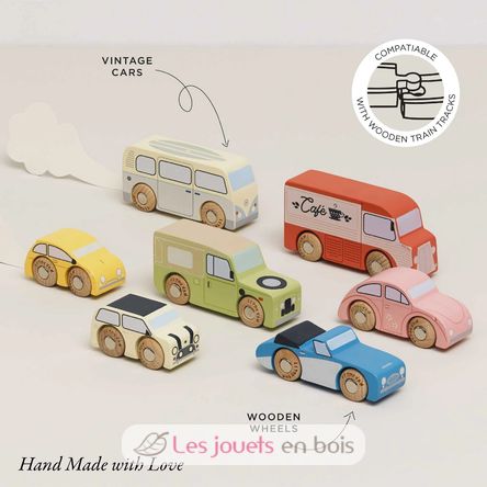 Set di auto d'epoca TV443 Le Toy Van 2