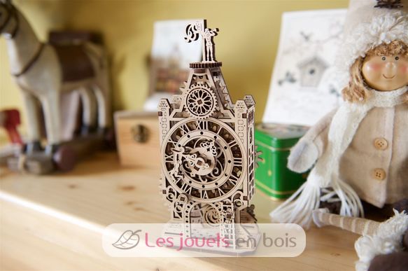 Vecchio orologio modello meccanico U-70169 Ugears 6